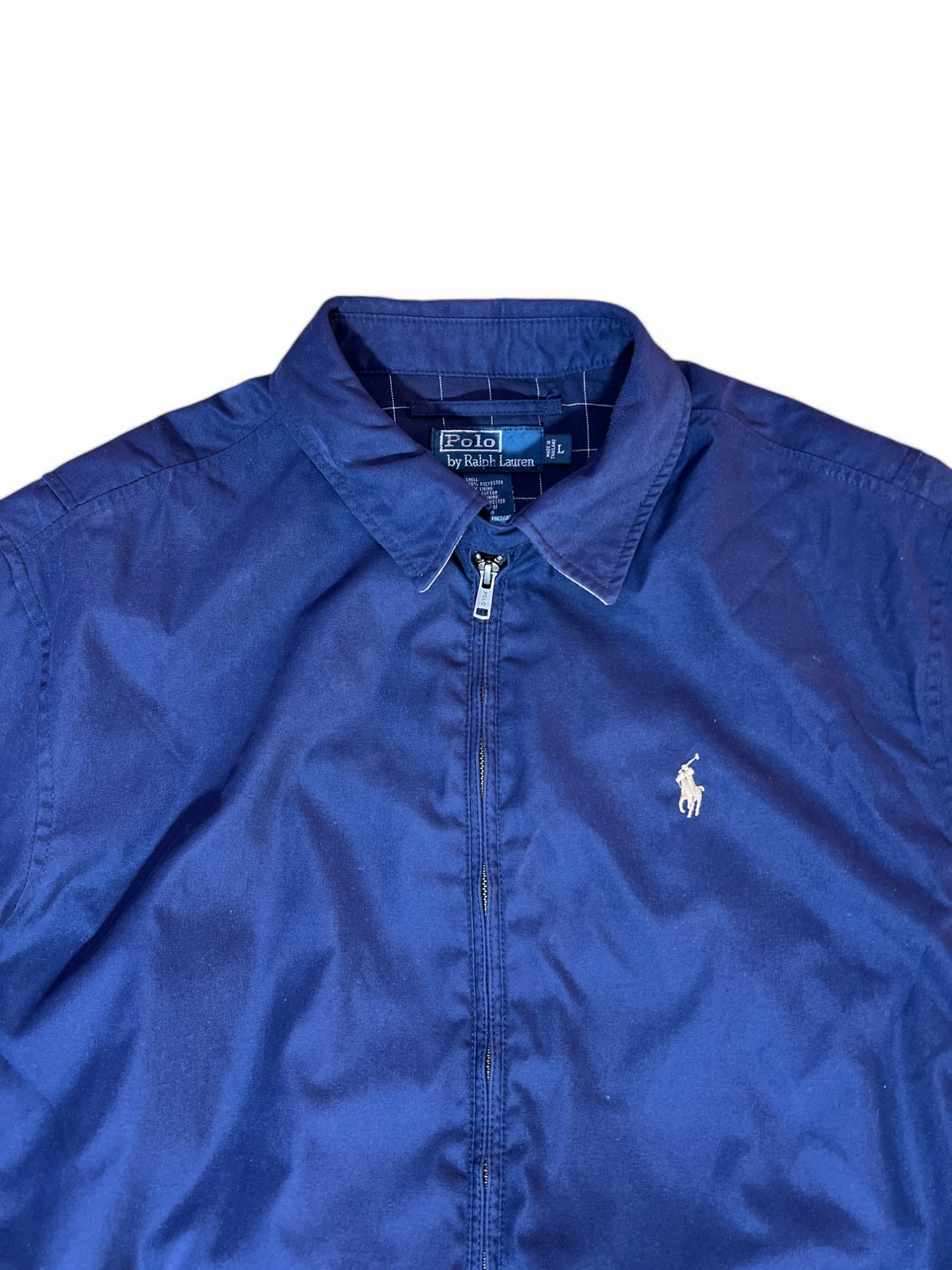 Polo Ralph Lauren Navy Harrington Jacket