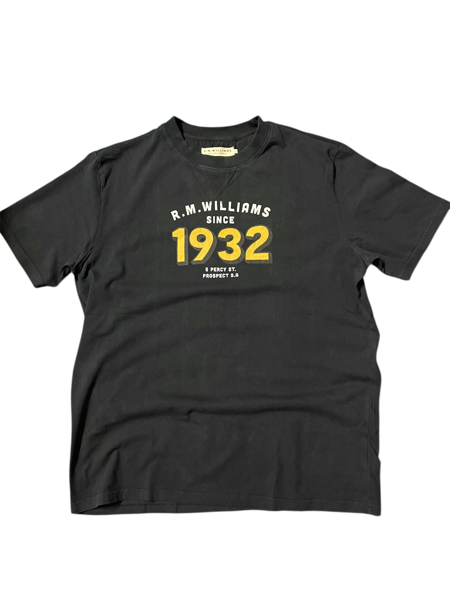 R.M. Williams Australia Black Oversized T-Shirt