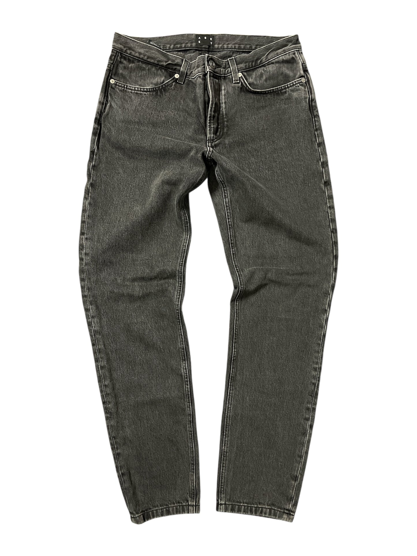 Arket Made in Italy Black Denim Jeans