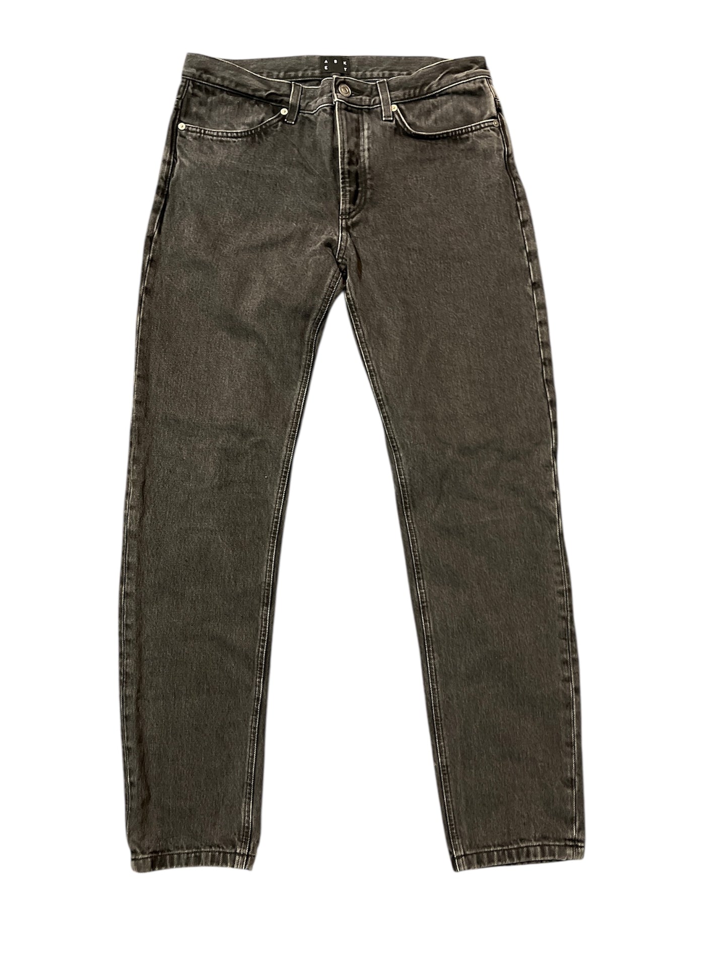 Arket Made in Italy Black Denim Jeans