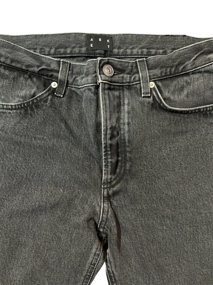 Arket Made in Italy Black Denim Jeans