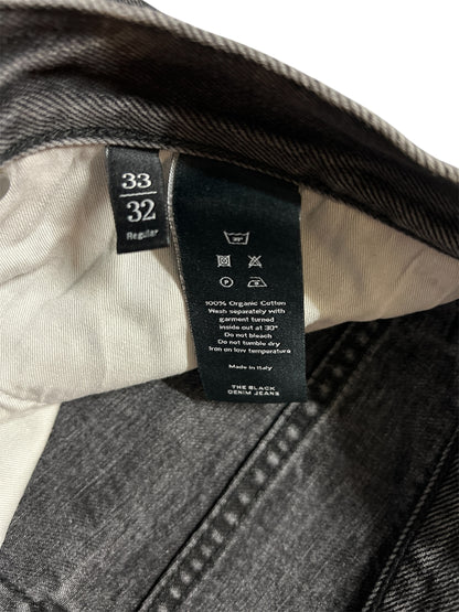 Arket Made in Italy Black Denim Jeans