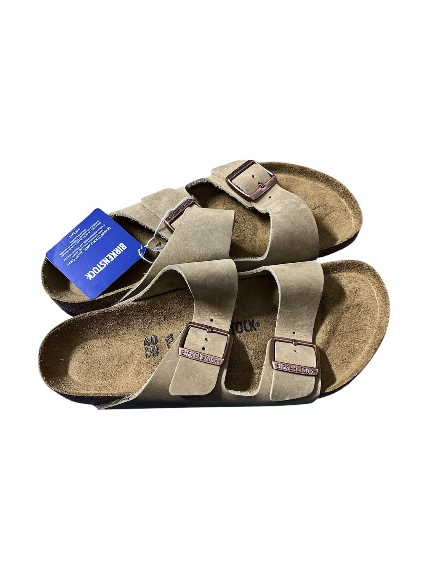 Birkenstock Arizona BS Tabacco Brown Size 40 Unworn