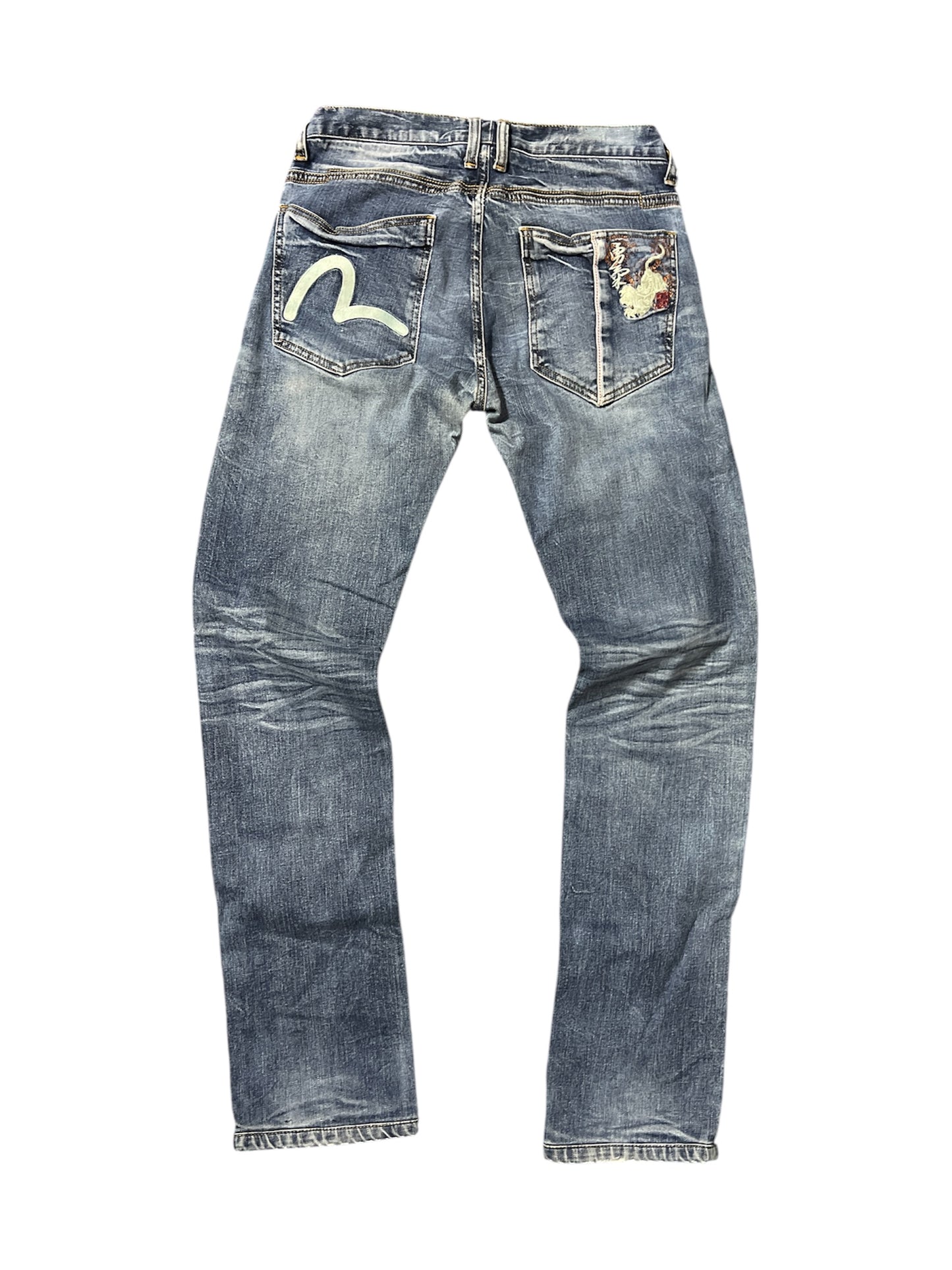 Evisu Japan Skinny Fit Denim Jeans