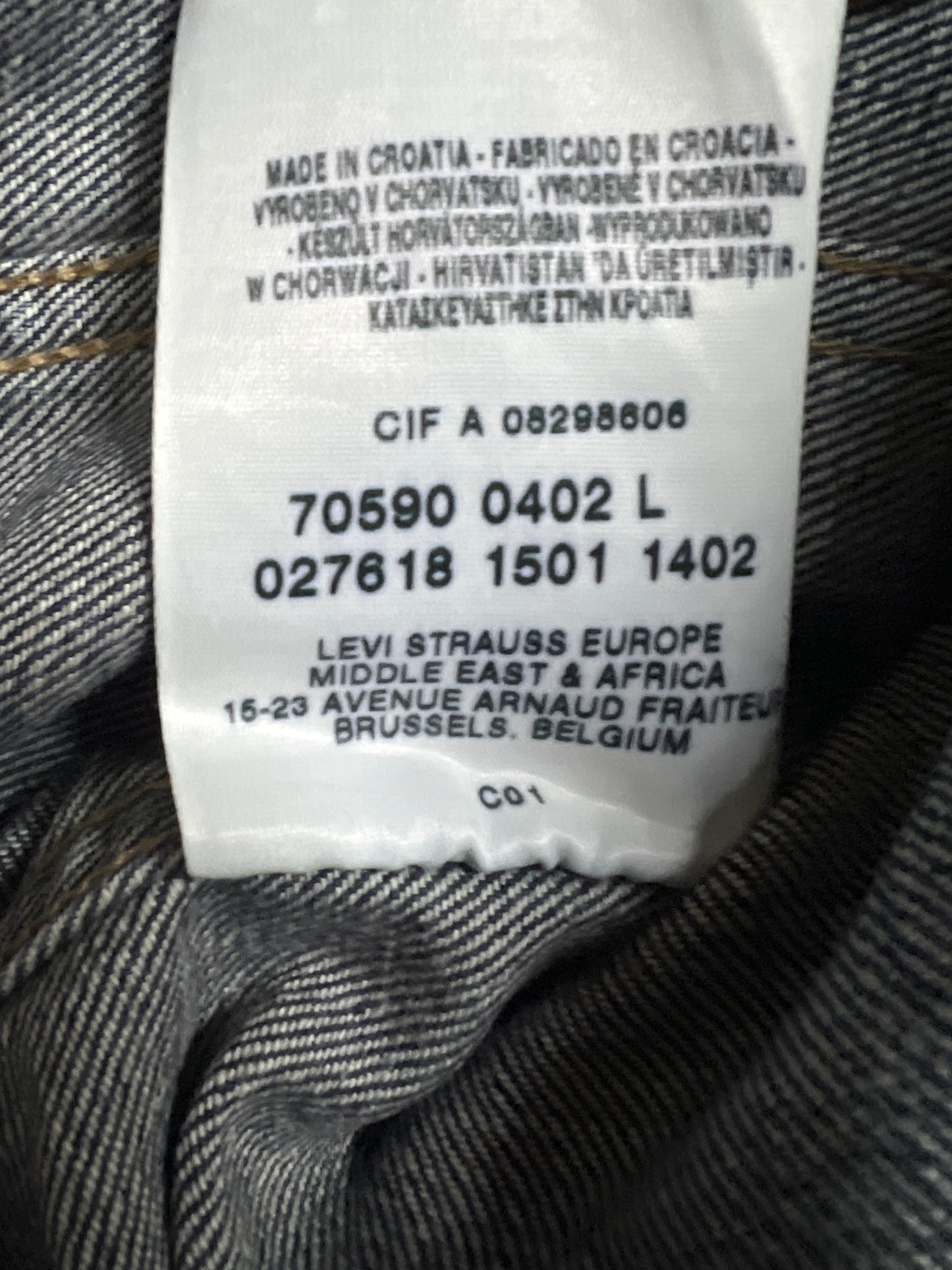 Vintage Levi's Trucker Denim Jacket for Women
