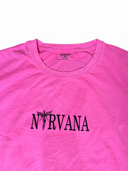 Nirvana "In Utero" Neon Pink T-Shirt