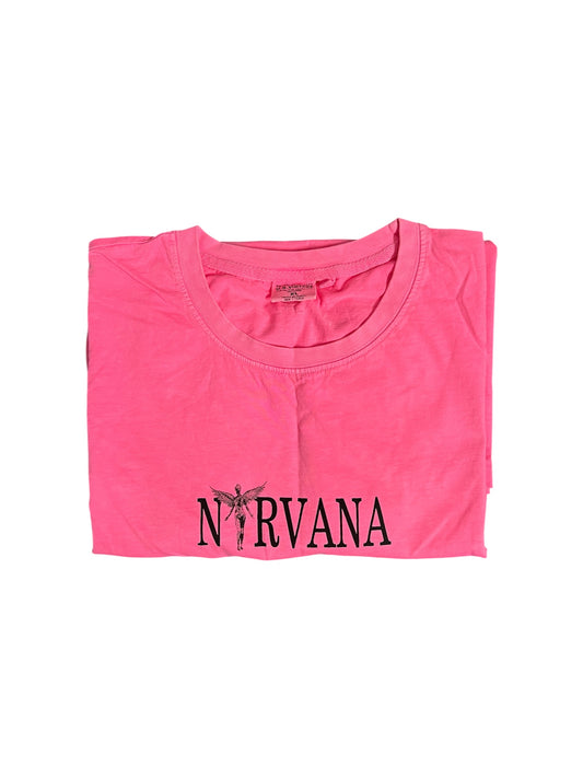 Nirvana "In Utero" Neon Pink T-Shirt