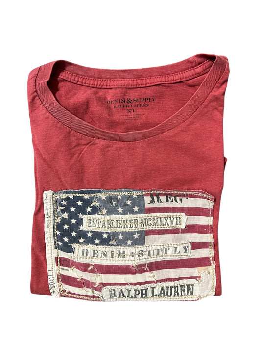 Denim & Supply Ralph Lauren USA Flag T-Shirt