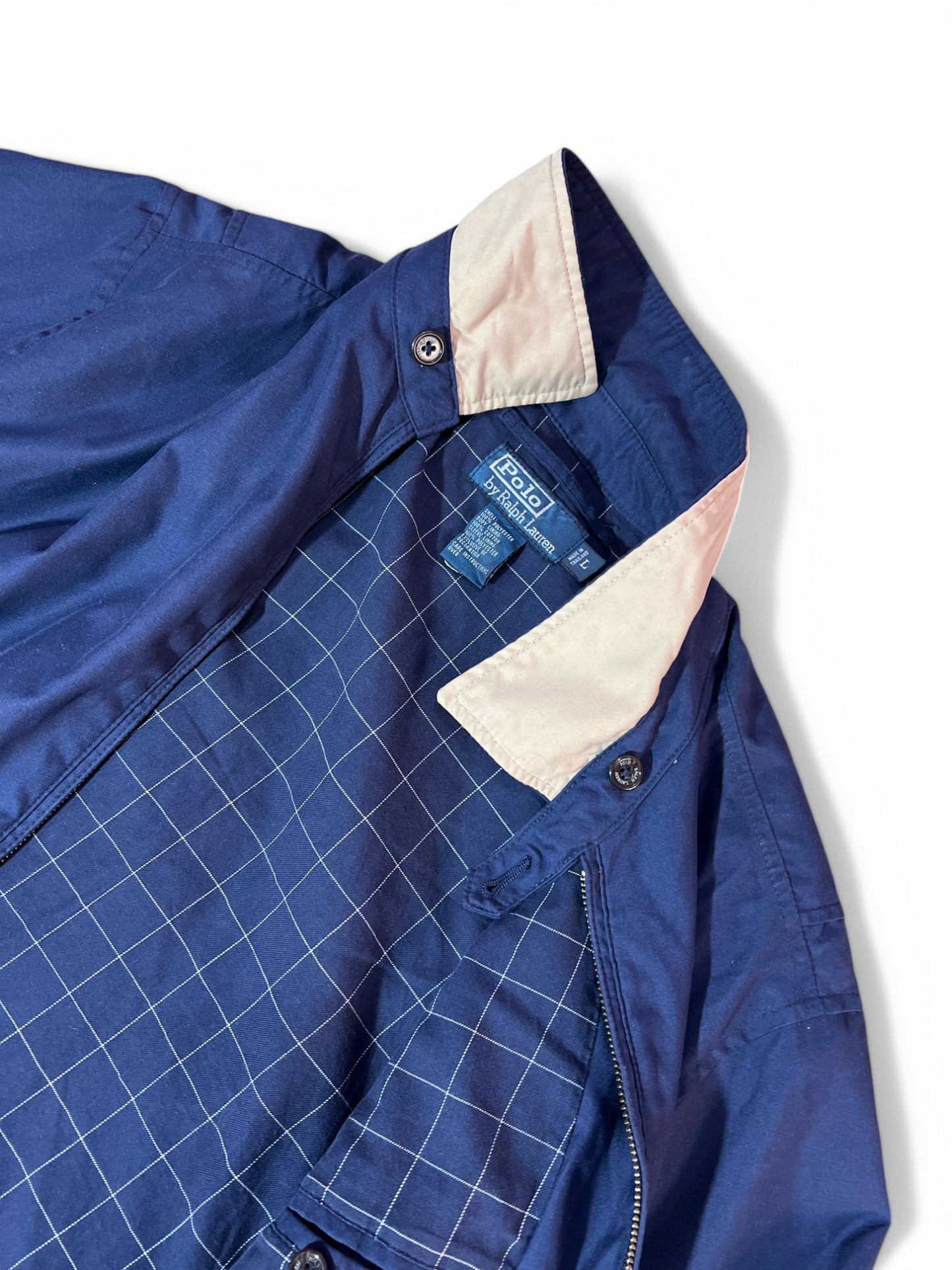 Polo Ralph Lauren Navy Harrington Jacket