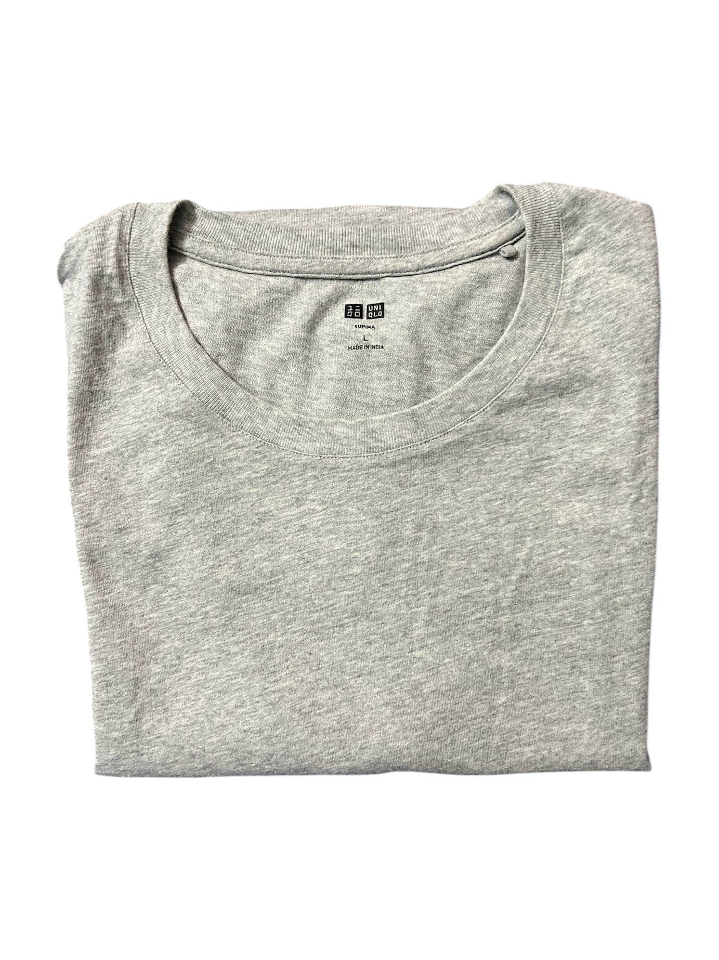 Uniqlo Supima Cotton Crew Neck Short Sleeve T-Shirt