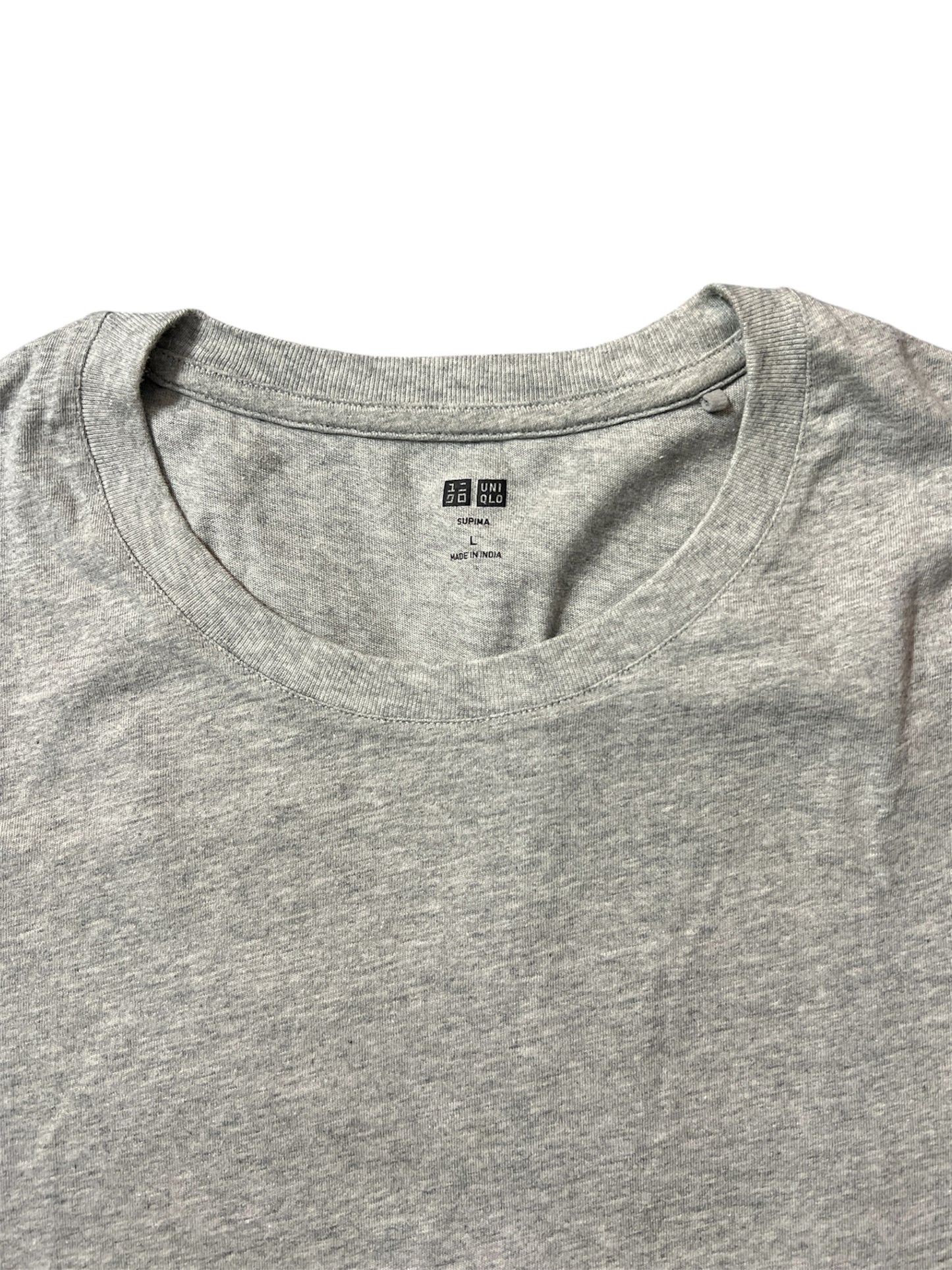 Uniqlo Supima Cotton Crew Neck Short Sleeve T-Shirt