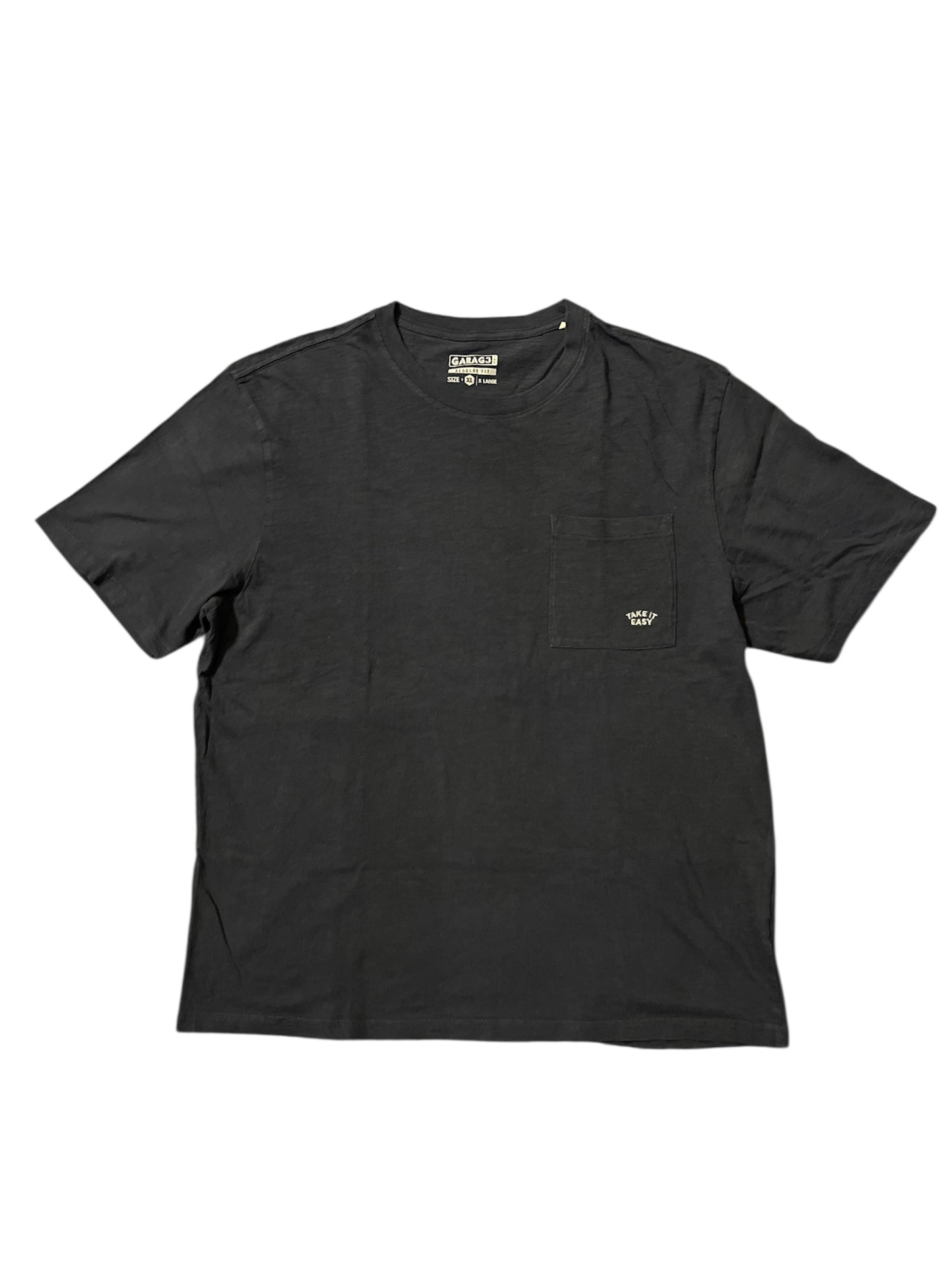 Garage "Take It Easy" Chest Pocket T-Shirt