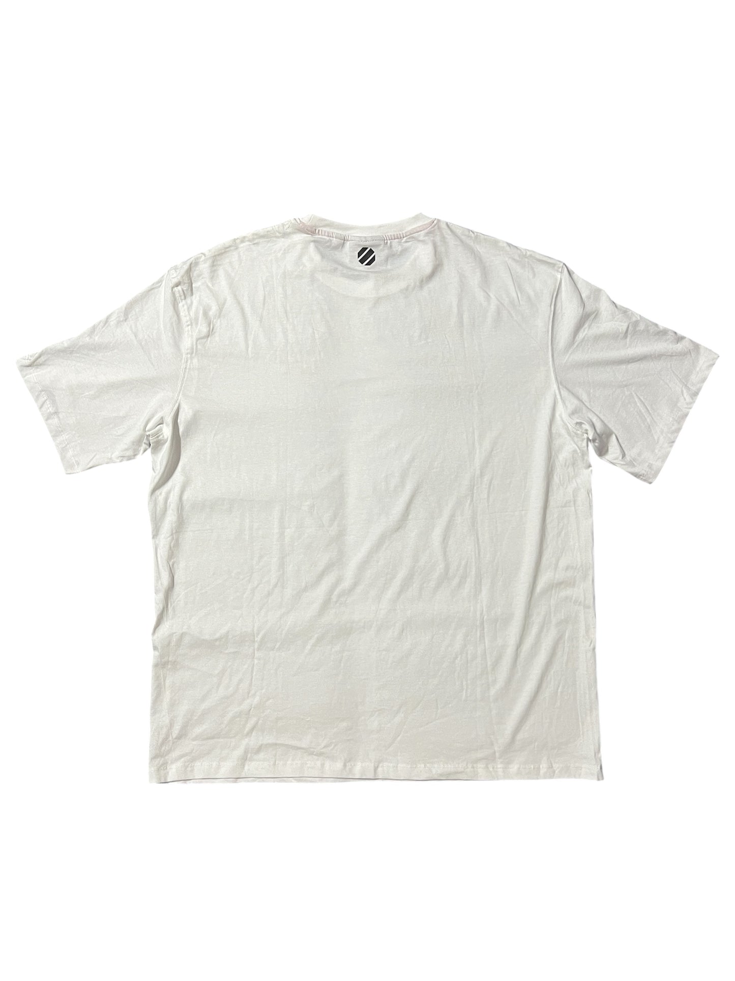 UFC White Barcode Graphic T-Shirt