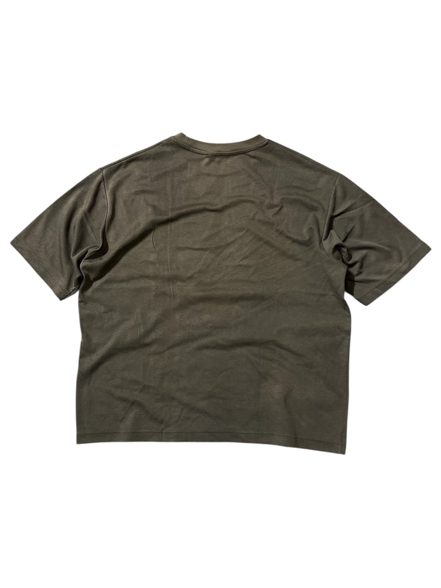 Uniqlo AIRism Cotton Oversized T-Shirt Dark Grey XXL